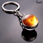 Key ring, model Solar System, Sun